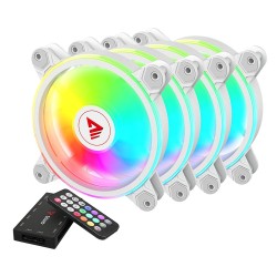 SAVIO FAN-01 WHITE 4-pack...