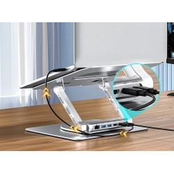 Adjustable laptop stand +...