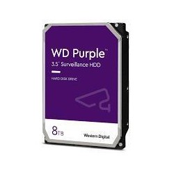 HDD|WESTERN DIGITAL|Purple|8TB|SATA 3.0|256 MB|7200 rpm|3,5"|WD8002PURP