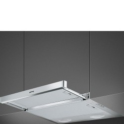 Õhupuhastaja Smeg, integreeritav, teleskoop, 60 cm, 310 m3/h, 67 dB, rv teras