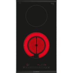 Bosch Serie 6 PKF375FP2E hob Black Built-in 30 cm Ceramic 2 zone(s)