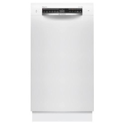 Nõudepesumasin BOSCH, integreeritav, 3 korvi, 45 cm, 44 dB, valge