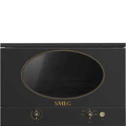 Mikrolaineahi Smeg Colonial, integreeritav, 22 l, 850 W, antratsiit/messing