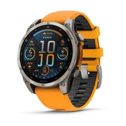Garmin fenix 8 3.56 cm (1.4") AMOLED 47 mm Digital 454 x 454 pixels Touchscreen Graphite Wi-Fi GPS (satellite)