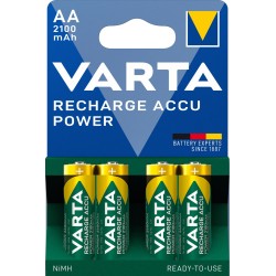 VARTA HR6 AA Recharge Accu Power 2100 mAh 56706 Rechargeable batteries 4 pc(s) Green, Yellow