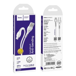 Laadimisjuhe Hoco X37 Cool Power microUSB 1.0m valge