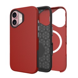 Telefoniümbris Perfectionists Triangle Mag Case Apple iPhone 16 punane