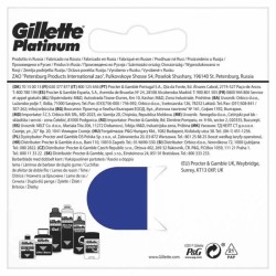 Gillette Platinum Refill 5...