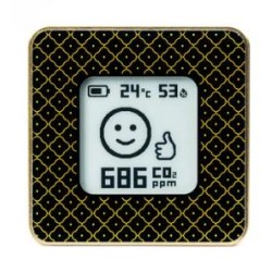 SMART HOME AIR QUALITY SENSOR/GOLD/LUXR AIRV-LUXR AIRVALENT