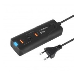 Esperanza EZC109 mobile device charger Universal Black AC Fast charging Indoor