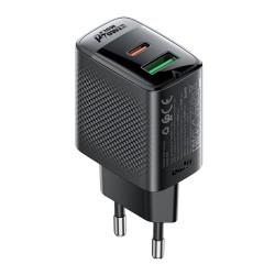Laadija Acefast A98 30W GaN USB-C/USB-A must