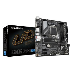GIGABYTE B760M DS3H Motherboard - Supports Intel Core 14th Gen CPUs, 6+2+1 Phases Digital VRM, up to 7600MHz DDR5 (OC), 2xPCIe 4