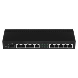 Mikrotik RB4011IGS+RM wired...