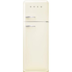 Külmik Smeg, 50-ndate stiil, 172 cm, 222/72 l, 34 dB, mehaaniline, parem, kreem