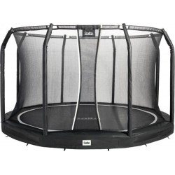 Premium Ground Combo 396cm Trampoline Black