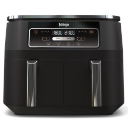 Ninja AF200EU fryer Double 7.6 L Stand-alone 2400 W Hot air fryer Black