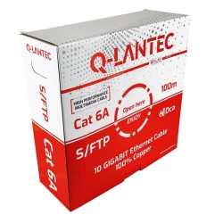 Q-LANTEC S/FTP cat.6A network cable, twisted pair, LSOH