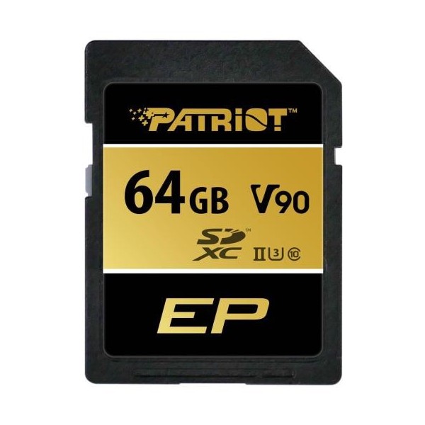 Patriot SDXC 64GB EP V90...