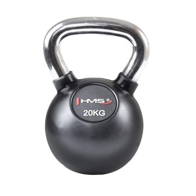 Rubber kettlebell with...