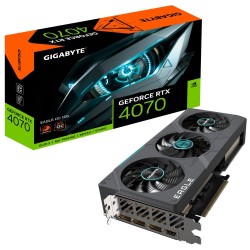 Gigabyte GV-N4070EAGLE OC-12GD graphics card NVIDIA GeForce RTX 4070 12 GB GDDR6X DLSS 3