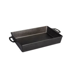 LODGE CAST IRON RECTANGULAR BAKING TRAY