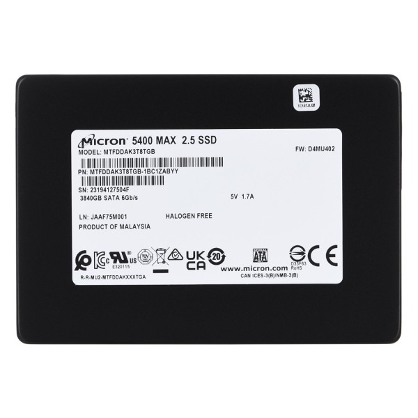 SSD Micron 5400 MAX 3.84TB...