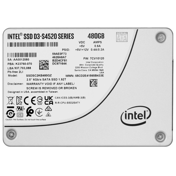 SSD Solidigm (Intel) S4520...