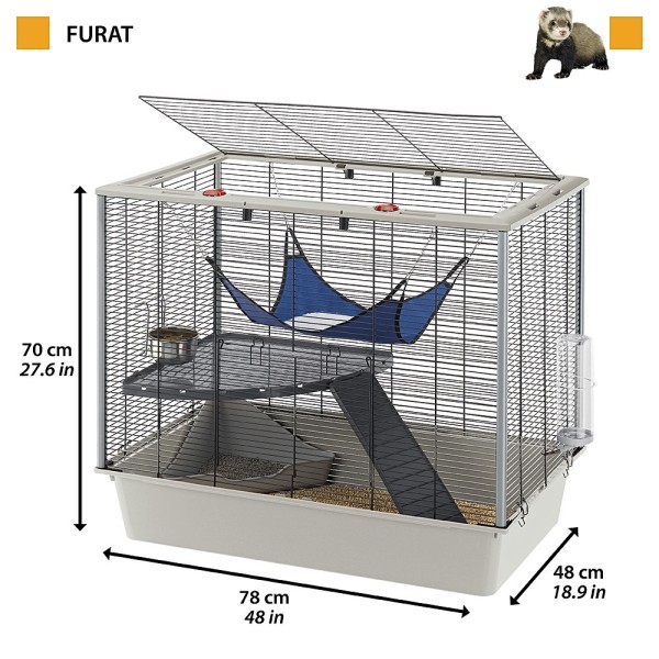 FERPLAST Furet Plus - Cage