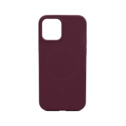 Evelatus Apple  iPhone 12 Pro Max Premium Magsafe Soft Touch Silicone Case Plum