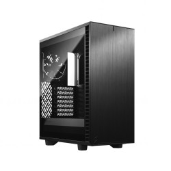 Fractal Design   Fractal Define 7 Compact Light Tempered Glass Side window, Black, ATX, Power supply included No