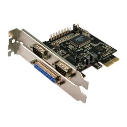 Logilink   2 x serial (COM), 1 x parallel (LPT) PCIe