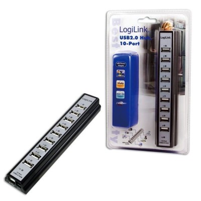 Logilink USB 2.0 Hub-10...