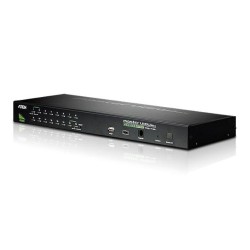 Aten   CS1716A 16-Port PS/2-USB VGA KVM Switch with Daisy-Chain Port and USB Peripheral Support