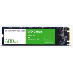 Western Digital   SSD||Green|480GB|M.2|SATA 3.0|Read speed 545 MBytes/sec|1.5mm|MTBF 1000000 hours|WDS480G3G0B