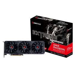 BIOSTAR   Graphics Card||AMD Radeon RX 6700 XT|12 GB|GDDR6|192 bit|PCIE 4.0 16x|GPU 2321 MHz|Dual Slot Fansink|1xHDMI|3xDisplayP