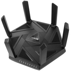 Asus Wireless Router||Wireless Router|7800 Mbps|Mesh|Wi-Fi 5|Wi-Fi 6|Wi-Fi 6e|IEEE 802.11a|IEEE 802.11b|IEEE 802.11n|USB 3.2|1 W