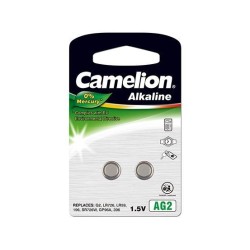 Camelion   AG2/LR59/LR726/396, Alkaline Buttoncell, 2 pc(s)