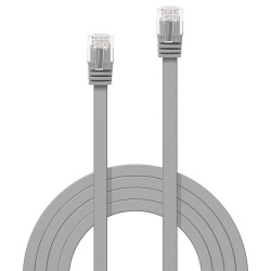 LINDY   CABLE CAT6 U/UTP 0.3M/GREY 47490