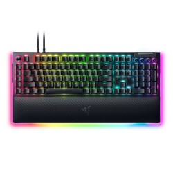 Razer   Mechanical Gaming Keyboard BlackWidow V4 Pro RGB LED light, NORD, Wired, Black, Yellow Switches, Numeric keypad