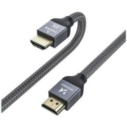 Wozinsky cable HDMI 2.1 8K 60 Hz 48 Gbps / 4K 120 Hz / 2K 144 Hz 5 m Silver (WHDMI-50) Black