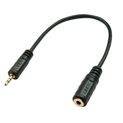 LINDY CABLE ADAPTER AUDIO 2.5/3.5MM/0.2M 35698