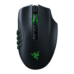 Razer Razer Naga Pro Black Wireless Bluetooth RGB Gaming Optical Mouse with LED light and 20 buttons