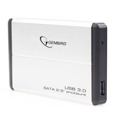HDD CASE EXT. USB3 2.5"/SILVER EE2-U3S-2-S GEMBIRD