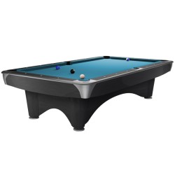 Billiard Table, Pool, Dynamic III, 9 ft., Grey, Simonis 860 tournament blue