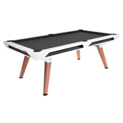 Billiard Table, Pool,Cornilleau Origin Outdoor, 7 ft., white