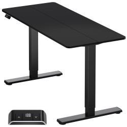 DESK MOTORISED/BLACK...