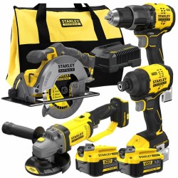 STANLEY 18V Power Tool Set,...