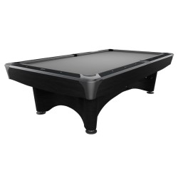 Billiard Table, Pool, Dynamic IV, 9 ft., Matt Black, Simonis 860 grey