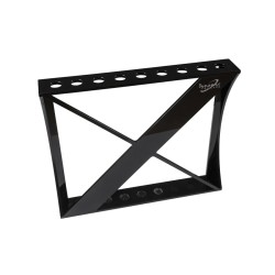 Cue Rack, Dynamic Club II for 9 Cues, acrylic, shiny black