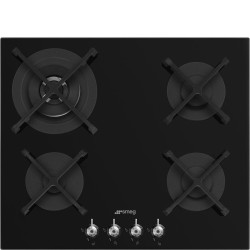 Pliidiplaat Smeg Classic, 4 x gaas, 60 cm, must